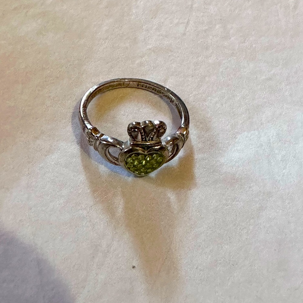 Sterling Silver Claddagh Ring - image 1